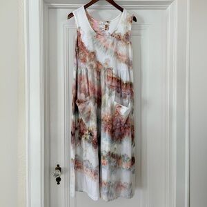 Dreamy Hand Dyed Flowy Prairie Dress